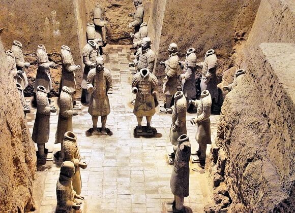 Terracotta Warriors Museum in Xian China