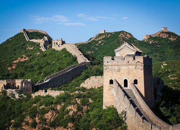 The beacon tower on the Great Wall