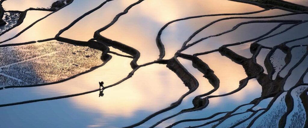 Yuanyang Rice Terraces in Yunnan
