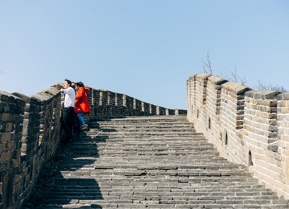 The people on the Great Wall