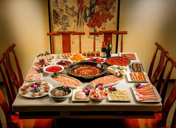 Sichuan hot pot
