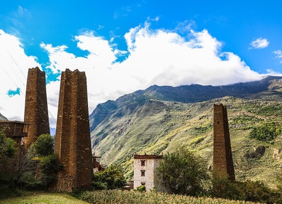 Sichuan Danba Village