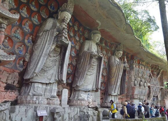 Dazu Stone Sculpture