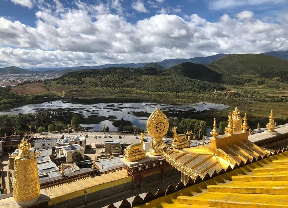 Ganden Sumtseling Monastery's rood