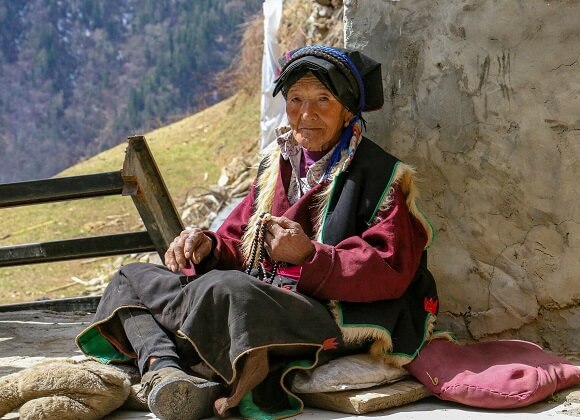 Tibetan Grandmother